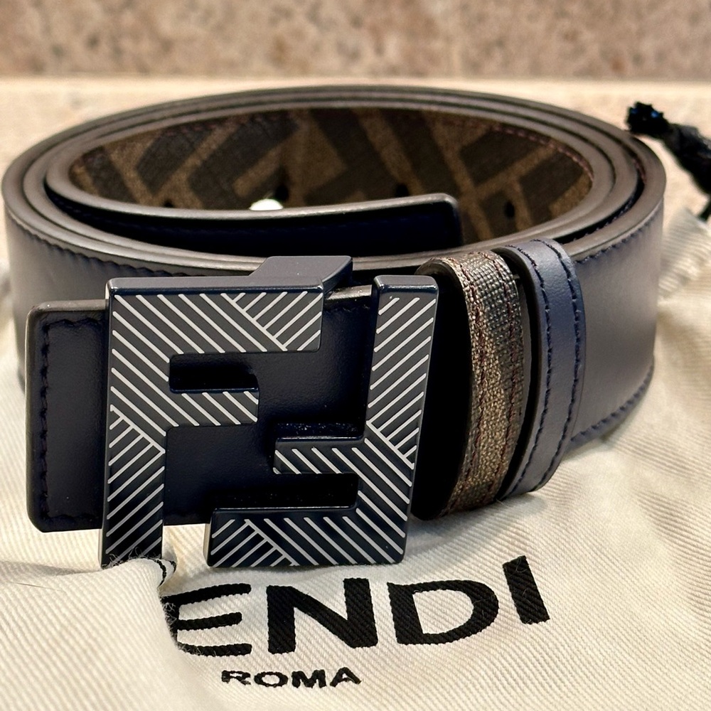 Fendi reversible belt size 85